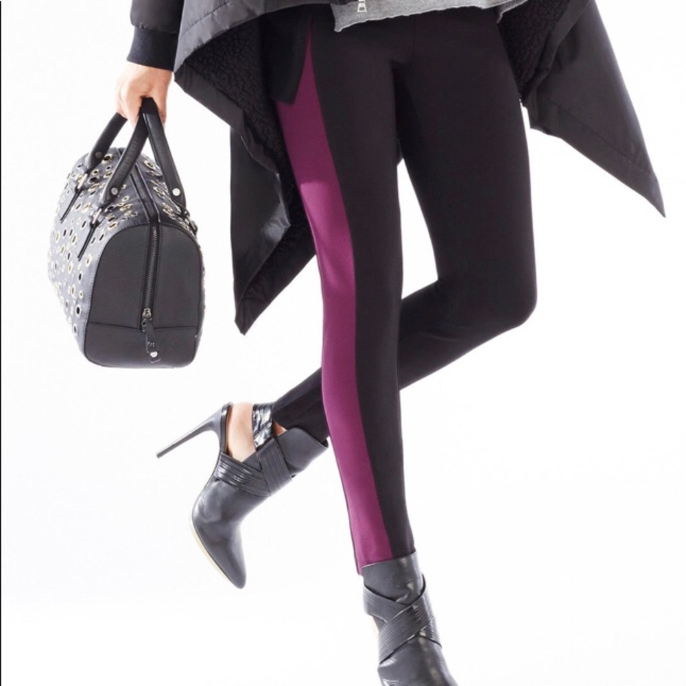 BCBGMAXAZRIA Dexter Color Block Leggings